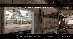 Desktop Screenshot of lichtkunstlicht.com